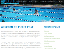 Tablet Screenshot of picketpost.org